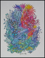 Aquarell 05 Der Weibliche Magier