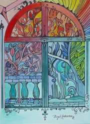 Aquarell 07 Fenster